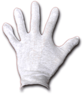 Gloves Unisex  Cotton/Polyester Film Handling Gloves
