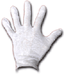 Gloves Unisex  Cotton/Polyester Film Handling Gloves