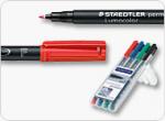 Staedtler Permanent Compact Bold Point Pens